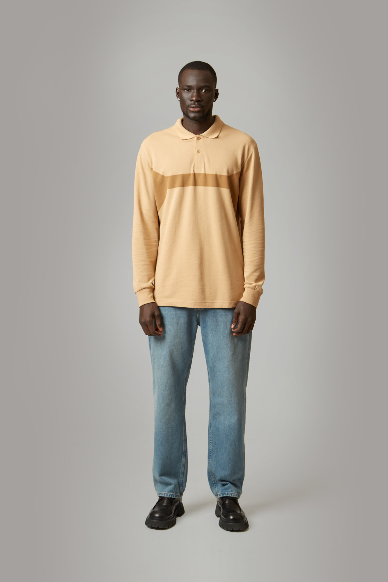 Поло с длинным рукавом Van Mich