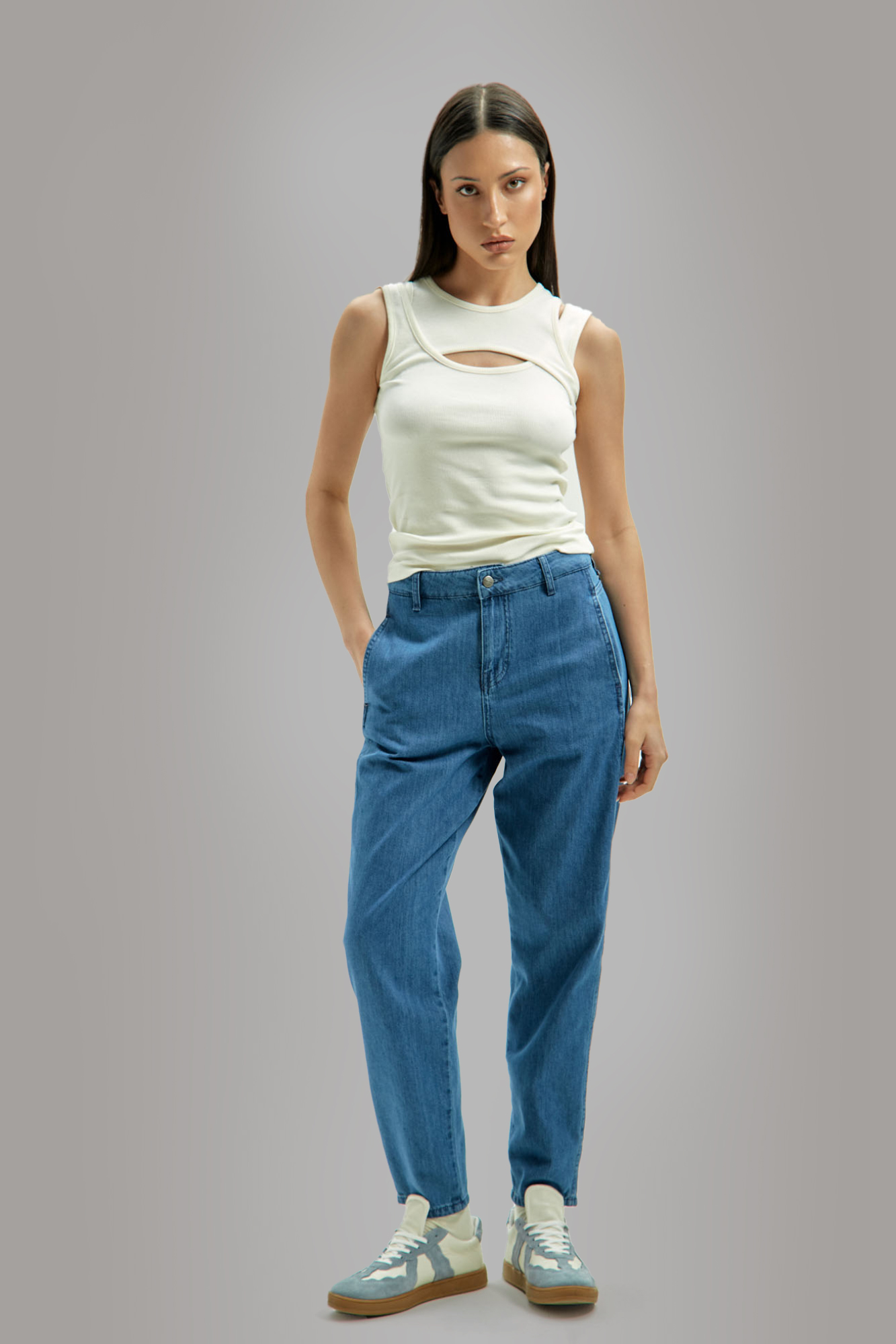 Джинсы MOM  Van Mich